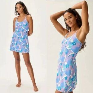 NWT Outdoor Voices The Exercise Dress XXL Retro Haze Built-In Shorts Racerback